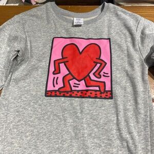 GapX Keith Haring Sweatshirt Dress size small